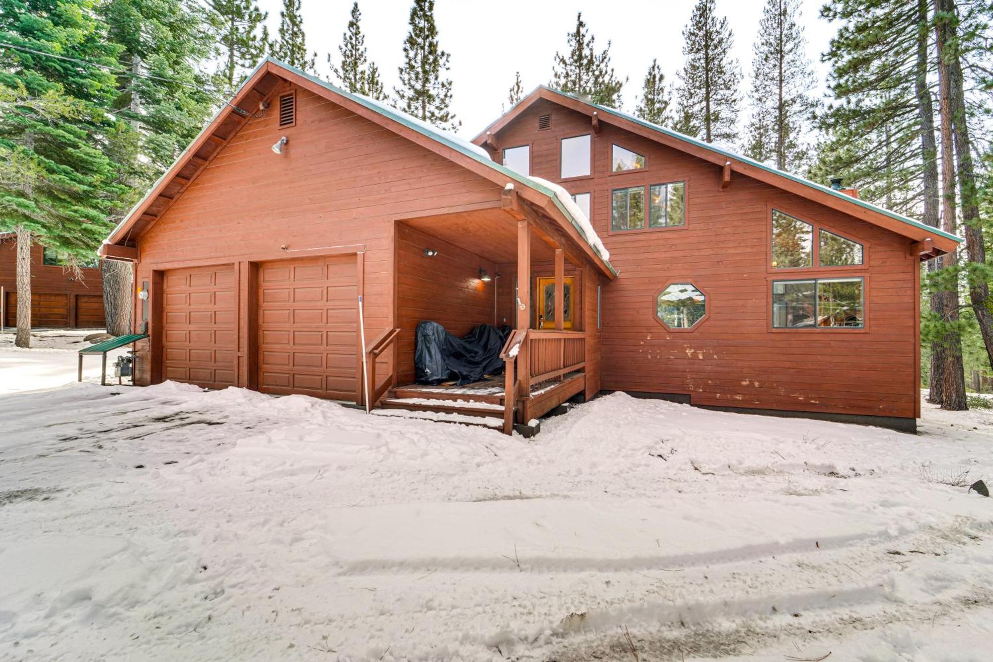 Family-Friendly Truckee Cabin In Tahoe Donner! 외부 사진