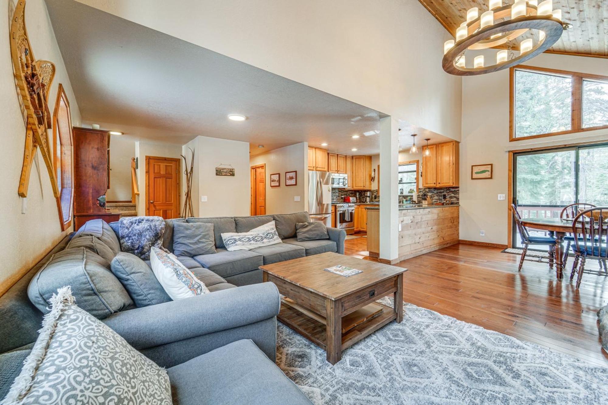 Family-Friendly Truckee Cabin In Tahoe Donner! 외부 사진
